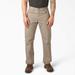 Dickies Men's Relaxed Fit Heavyweight Duck Carpenter Pants - Rinsed Desert Sand Size 33 30 (1939)