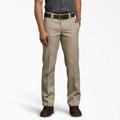 Dickies Men's 873 Flex Slim Fit Work Pants - Desert Sand Size 38 30 (873F)