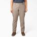 Dickies Women's Plus Relaxed Fit Cargo Pants - Rinsed Desert Sand Size 16W (FPW777)
