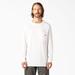 Dickies Men's Cooling Long Sleeve Pocket T-Shirt - White Size L (SL600)