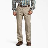 Dickies Men's Active Waist Regular Fit Pants - Desert Sand Size 34 X 32 (WP840)
