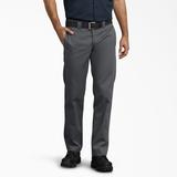 Dickies Men's 873 Slim Fit Work Pants - Charcoal Gray Size 36 30 (WP873)