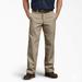 Dickies Men's Relaxed Fit Double Knee Work Pants - Desert Sand Size 34 X (WP899)