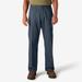 Dickies Men's Loose Fit Cargo Pants - Rinsed Dark Navy Size 44 32 (23214)