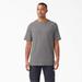 Dickies Men's Cooling Short Sleeve Pocket T-Shirt - Smoke Gray Size 3Xl (SS600)