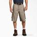 Dickies Men's Loose Fit Cargo Work Shorts, 13" - Desert Sand Size 30 (WR888)