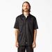 Dickies Men's Big & Tall Flex Relaxed Fit Short Sleeve Work Shirt - Black Size 3Xl 3XL (WS675)