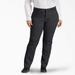 Dickies Women's Plus Perfect Shape Relaxed Fit Bootcut Pants - Rinsed Black Size 18W (FPW42)