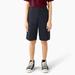 Dickies Girls' Classic Fit Bermuda Shorts, 4-20 - Dark Navy Size 6X (KR5514)