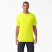 Dickies Men's Cooling Short Sleeve Pocket T-Shirt - Bright Yellow Size 2Xl (SS600)