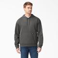 Dickies Men's Midweight Fleece Hoodie - Dark Heather Gray Size M (TW292)