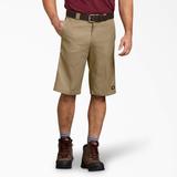 Dickies Men's Relaxed Fit Multi-Use Pocket Work Shorts, 13" - Khaki Size 32 (WR640)