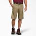 Dickies Men's Relaxed Fit Multi-Use Pocket Work Shorts, 13" - Khaki Size 32 (WR640)