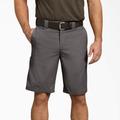 Dickies Men's Relaxed Fit Work Shorts, 11" - Gravel Gray Size 36 (WR852)