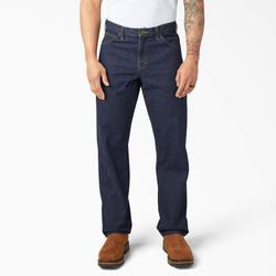 Dickies Men's Regular Fit Jeans - Rinsed Indigo Blue Size 30 32 (9393)