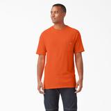 Dickies Men's Cooling Short Sleeve Pocket T-Shirt - Bright Orange Size 2 (SS600)