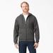 Dickies Men's Midweight Fleece Zip Hoodie - Dark Heather Gray Size L (TW291)