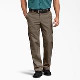 Dickies Men's Flex Regular Fit Cargo Pants - Mushroom Size 36 X 34 (WP595)