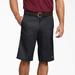 Dickies Men's Relaxed Fit Multi-Use Pocket Work Shorts, 13" - Black Size 44 (WR640)