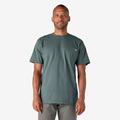 Dickies Men's Big & Tall Heavyweight Short Sleeve Pocket T-Shirt - Lincoln Green Size (WS450)
