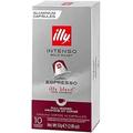 80 x ILLY Compatible * Aluminium Coffee Capsules Intenso - Intensive Roasting