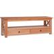 Meuble tv 120 x 30 x 40 cm Bois d'acajou massif - Vidaxl