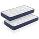 Matelas 90X200 lot 2 air latex Epaisseur 18 cm Renforcement lombaire en latex Juvenil