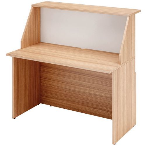 Comptoir Haut Musa L 120 Cm Noyer / Blanc - Artarredi