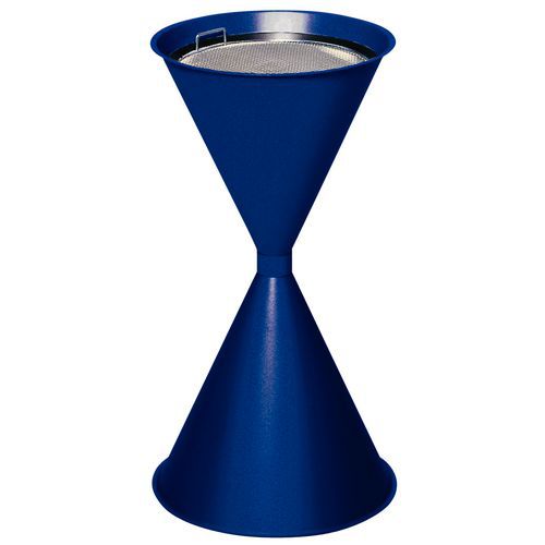 Cendrier Conique Avec Bac À Sable Coloris B Leu - Var