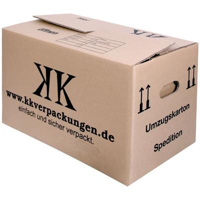 Midori - 15x Umzugskartons xxl - 50Kg Belastbarkeit 2-WELLIG stabil 660x360x405 mm Image