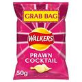 Walkers Prawn Cocktail Flavoured Grab Bag Potato Crisps - 32 x 50g