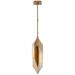Visual Comfort Signature Collection Kelly Wearstler Ophelion 6 Inch LED Mini Pendant - KW 5721AB-ALB