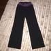 Athleta Pants & Jumpsuits | Athleta Pants | Color: Black/Purple | Size: Xxs