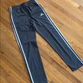 Adidas Bottoms | Adidas Boys Fleece Training Pants, Size Boys L. | Color: Gray/White | Size: Lb