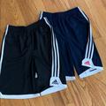 Adidas Bottoms | 2 Pairs Adidas Boys Shorts, Size Youth M. | Color: Black/Blue | Size: Mb