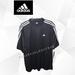 Adidas Shirts | Adidas L Black Men’s Athletic Shirt Jersey | Color: Black/White | Size: L