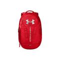 Under Armour Unisex's Hustle Backpack, Red (600)/Silver, One Size