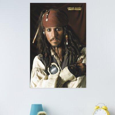 Trends International Pirates of the Caribbean - Depp Portrait Paper Print POD8451