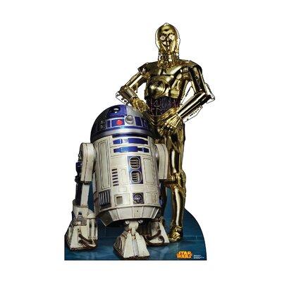 Advanced Graphics Star Wars R2D2 and C3PO Cardboard Standup 1806