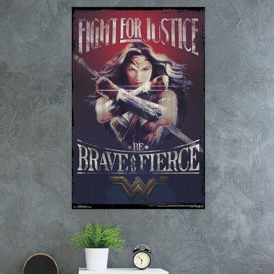 Trends International Wonder Woman - Justice Paper Print POD15108