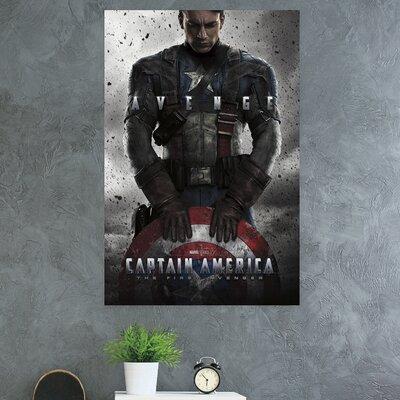 Trends International Captain America - One Sheet Paper Print POD1226