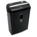 Aurora 8-Sheet Cross-Cut Paper Shredder Black