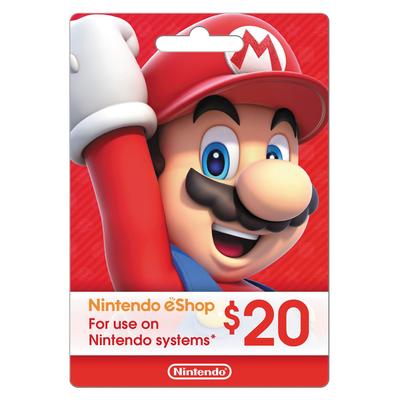 Nintendo $20 Gift Card
