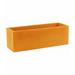 Vondom Jardiniere Resin Planter Box Resin/Plastic in Orange | 7.75 H x 23.5 W x 7.75 D in | Wayfair 41620-ORANGE