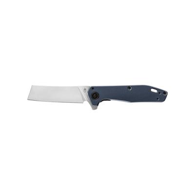 Gerber Fastball Cleaver Folding Knife CPM 20CV Steel Plain Edge Urban Blue Handle 30-001837