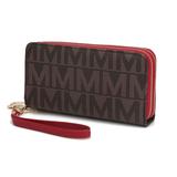 MKF Collection by Mia K. Holiday Sales Camilla Zip and Snap Wallet - screenshot. Wallets directory of Handbags & Luggage.
