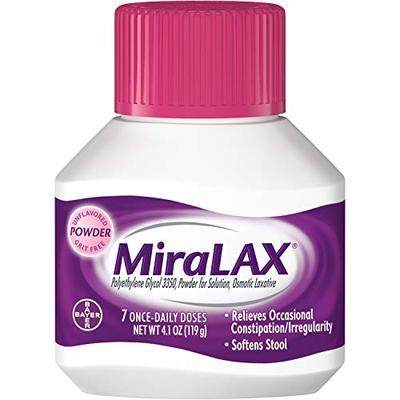 MiraLAX Powder 4.10 oz (Pack of 8)