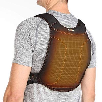 Moji Heated Mid Back Wrap - Delivers #1 Doctor Recommended Treatment for Back Pain - Relieves Muscle