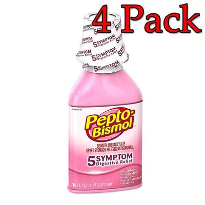 Pepto Bismol Original, 16oz, 4 Pack 301490039168T517