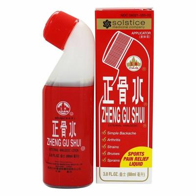 Solstice Zheng Gu Shui Sports Pain Relief Liquid Applicator -3 Ounce (Pack Of 3)